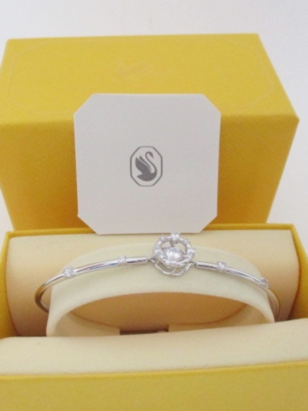 SWAROVSKI - Constella Bangle Round cut- Dancing Stone Bracelet